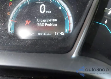 2017 Honda Civic Ex from USA, damaged, VIN 19XFC2F86HE074620